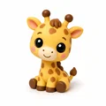 Mini Giraffe - Mô hình chú hươu cao cổ cực đáng yêu - Thumbnail 1