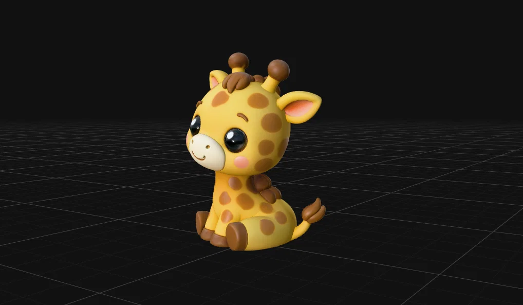 Mini Giraffe - Mô hình chú hươu cao cổ cực đáng yêu - Image 3