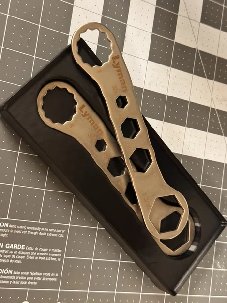 Khay Gridfinity đựng cờ-lê Lyman Die Wrench - Image 1