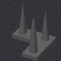 Mô hình test Retraction 3 cột: Cải thiện chất lượng bản in 3D - Thumbnail 3
