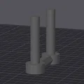 Mô hình kiểm tra hiệu chuẩn Retraction (Retraction Test) cho máy in 3D - Thumbnail 2