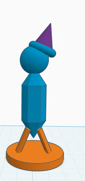 Mô hình 3D Timmy: Đồ trang trí bàn làm việc cực kỳ dễ thương - Image 1