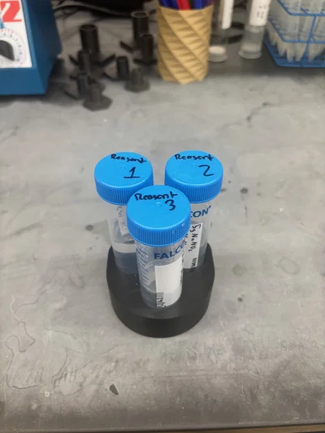 Giá đỡ 3 ống nghiệm 50mL và 15mL - Image 1