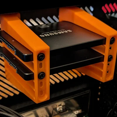 Giá đỡ SSD cải tiến cho khung máy 45Drives
