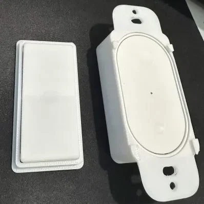 Vỏ ốp công tắc kiểu Decora cho remote IKEA BILRESA (không cần tháo lắp bo mạch)