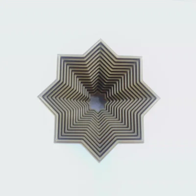 Mô hình Star Fidget in 3D giải trí cực dễ cho mọi người