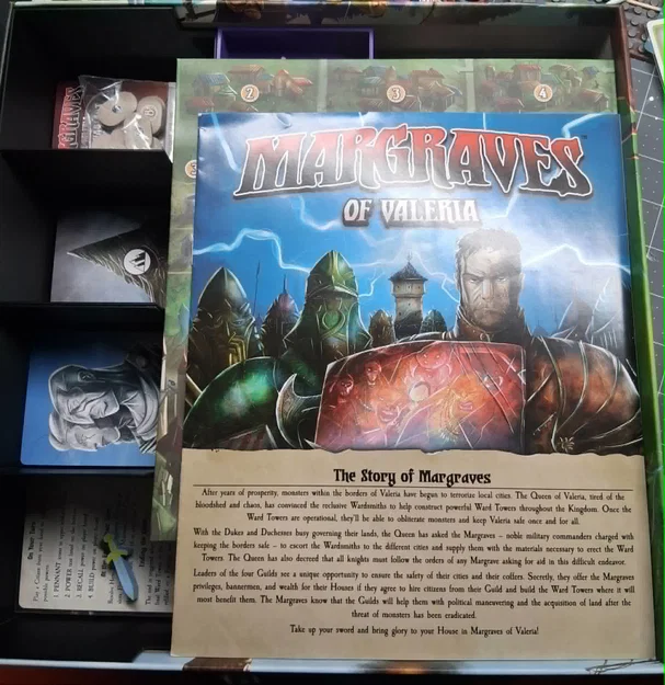 Bộ khay đựng (insert) cho Board Game Margraves of Valeria - Image 3