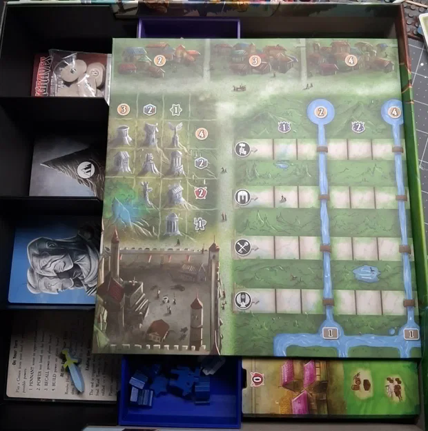 Bộ khay đựng (insert) cho Board Game Margraves of Valeria - Image 4
