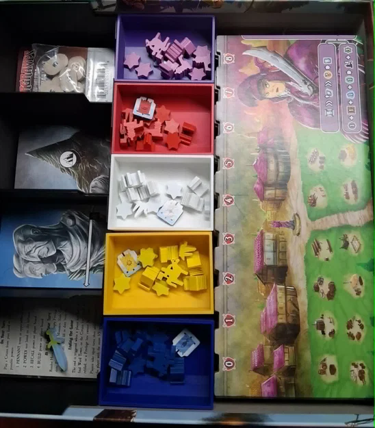 Bộ khay đựng (insert) cho Board Game Margraves of Valeria - Image 5