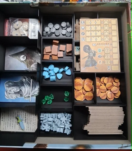 Bộ khay đựng (insert) cho Board Game Margraves of Valeria - Image 6