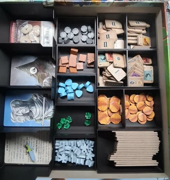 Bộ khay đựng (insert) cho Board Game Margraves of Valeria - Image 7