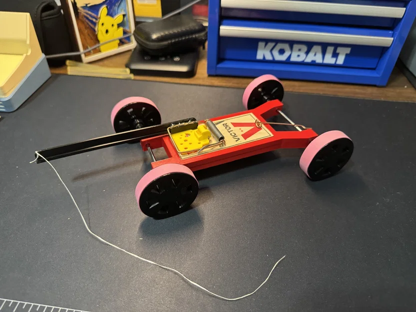 Mousetrap Car 3.0 - Xe Đua Bẫy Chuột Phiên Bản Mới - Image 2