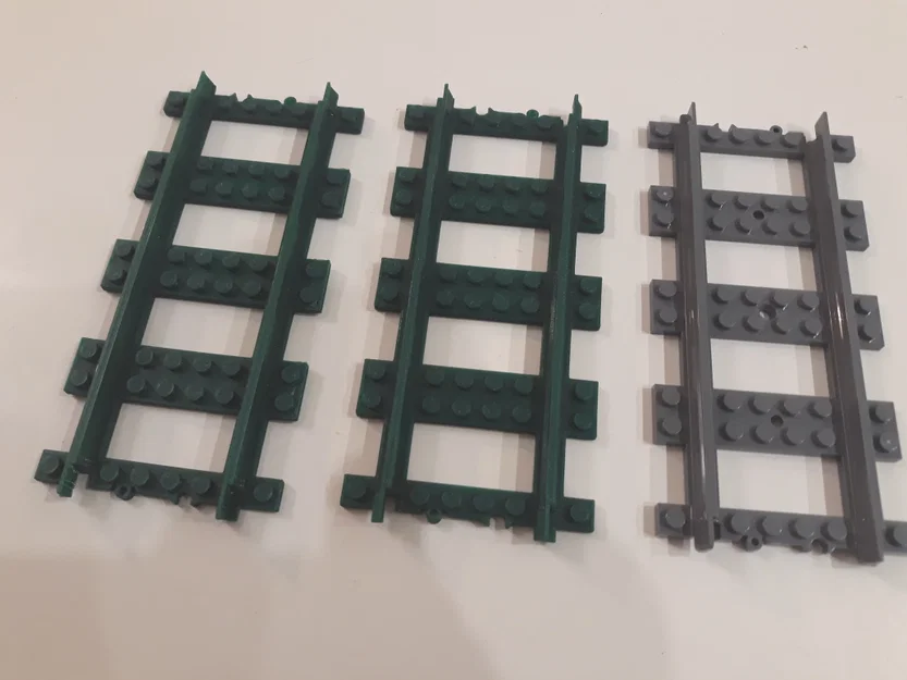 Mô hình đường ray thẳng Lego City Train tự in 3D cực tiện lợi - Image 1