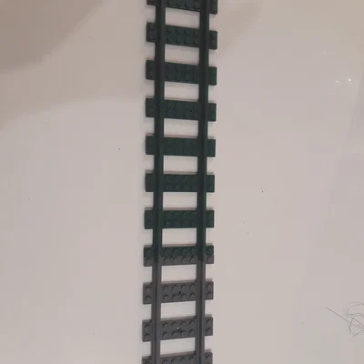 Mô hình đường ray thẳng Lego City Train tự in 3D cực tiện lợi