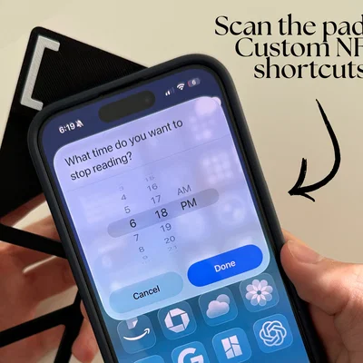 Kẹp sách NFC - Tích hợp phím tắt thông minh