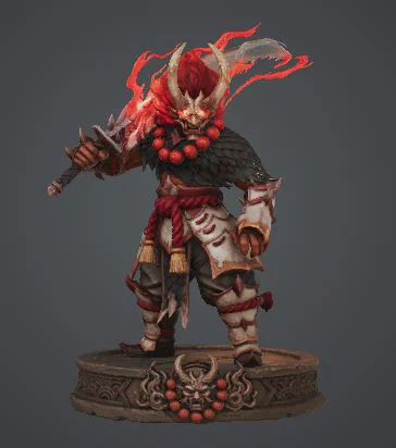 Mô hình Juggernaut Arcana Dota 2 - File in 3D chi tiết cao - Image 1