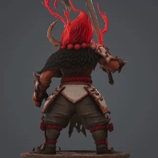 Mô hình Juggernaut Arcana Dota 2 - File in 3D chi tiết cao