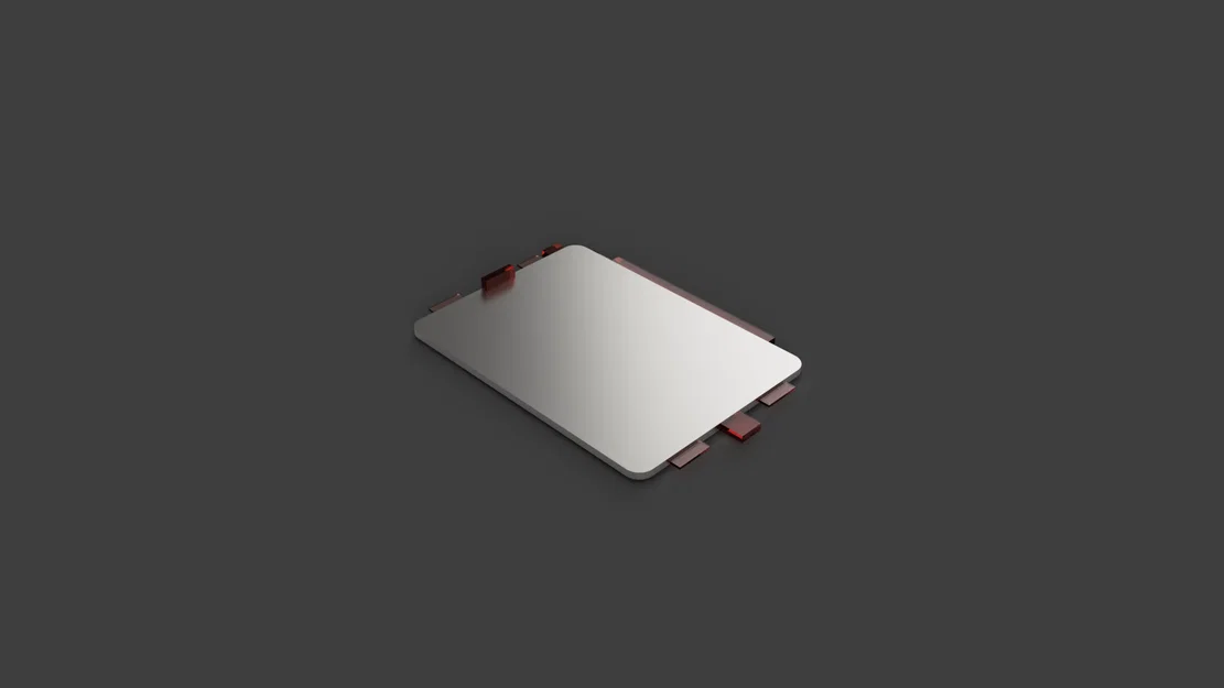 iPad Air 5 (2022) - Mô hình thông số và vùng giới hạn để làm ốp lưng - Image 1