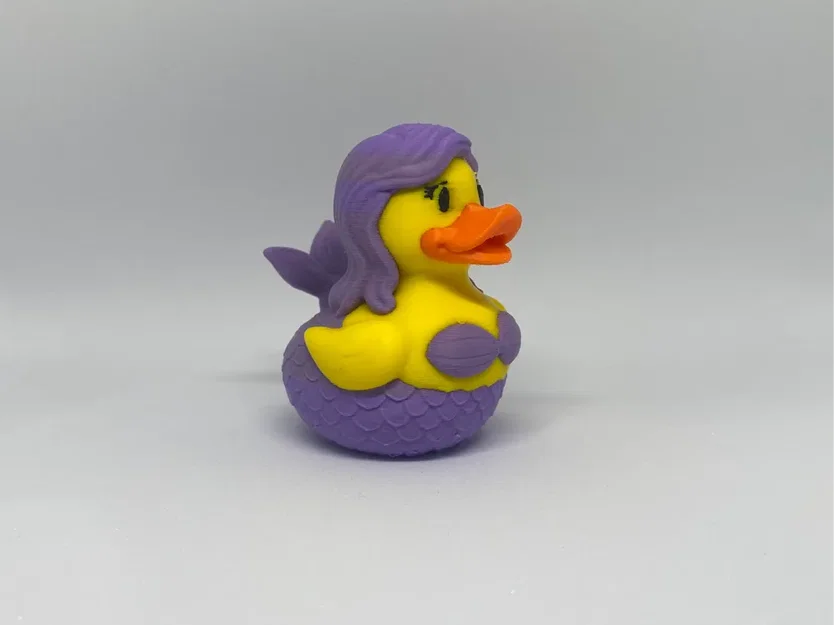 Mô hình chú vịt nàng tiên cá - Mermaid Duck - Image 1