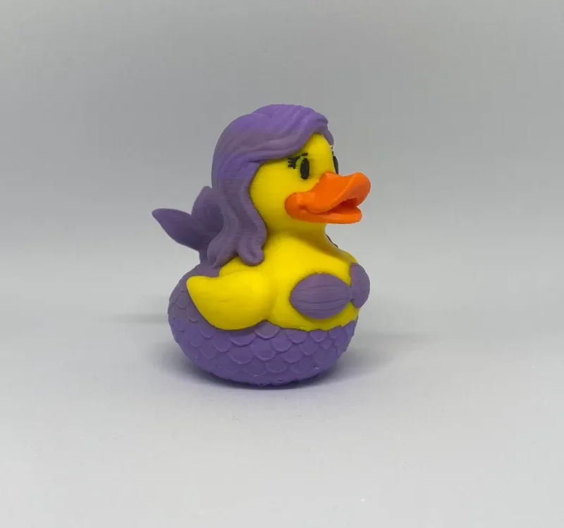 Mô hình chú vịt nàng tiên cá - Mermaid Duck