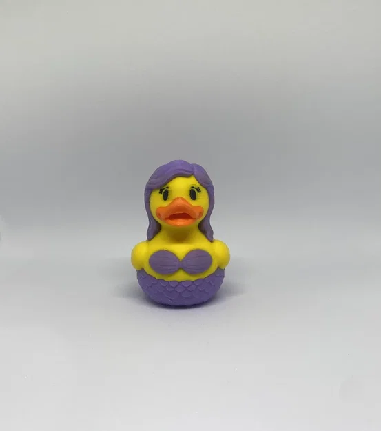 Mô hình chú vịt nàng tiên cá - Mermaid Duck - Image 2