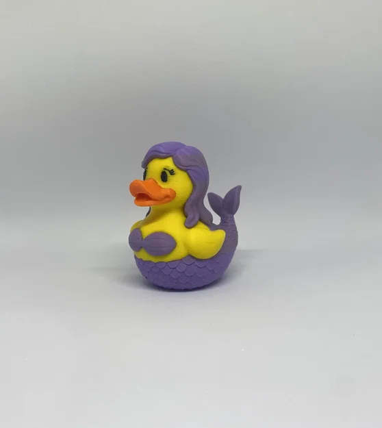 Mô hình chú vịt nàng tiên cá - Mermaid Duck - Image 3