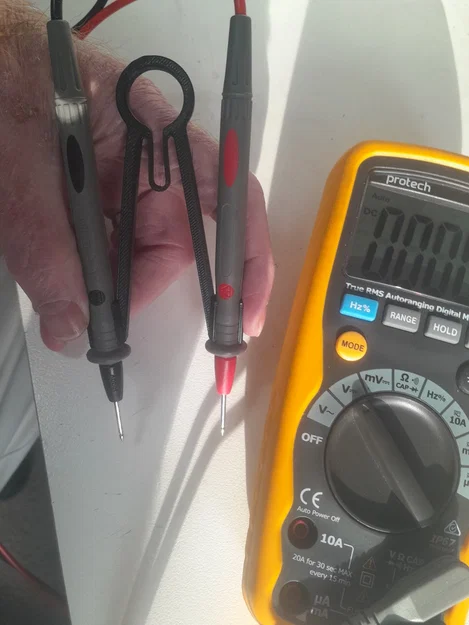 Kẹp Giữ Que Đo Đồng Hồ Vạn Năng (Multimeter Probe Tweezers) Đa Năng - Image 1