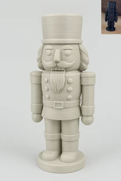 Mô hình điêu khắc Kẹp hạt dẻ (Nutcracker Sculpture) - Image 1