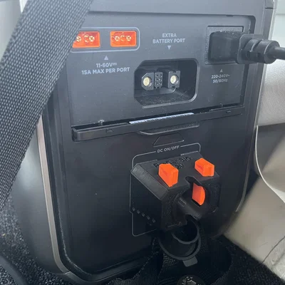 Cơ chế khóa đầu cắm tẩu sạc 12v cho EcoFlow