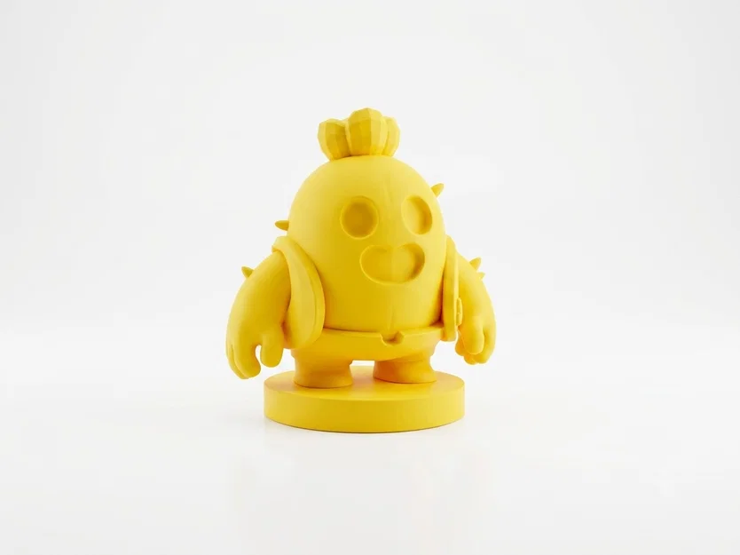 Mô hình 3D Brawl Stars: Spike - Image 1