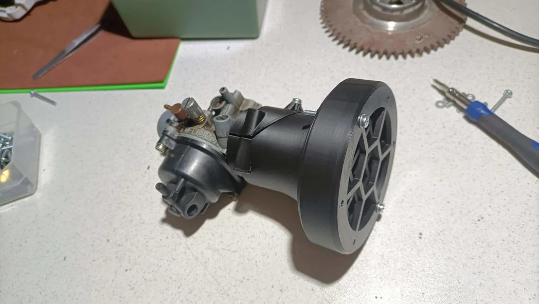 Bộ lọc gió thể thao 3D cho MBK Booster và bộ chế hòa khí PHBN17.5 - Image 1