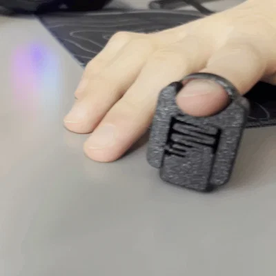 Finger Fidget Clicker - Đồ chơi giảm stress đeo ngón tay cực đã