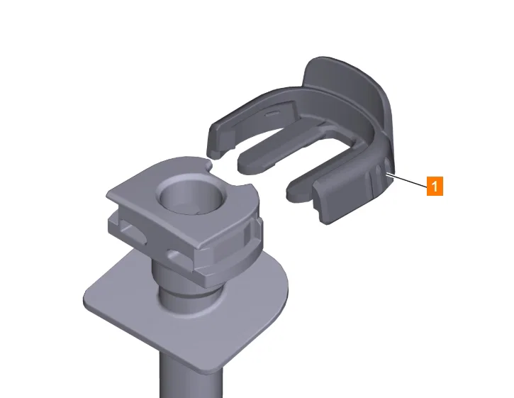 Kẹp nhựa thay thế cho máy KARCHER OC 6-18 (Mã 5.038-552.0) - Image 4
