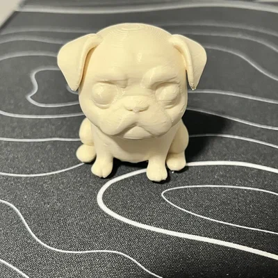 Tượng Chú Chó Pug Hờn Dỗi (Sản Phẩm Bán Chạy!)
