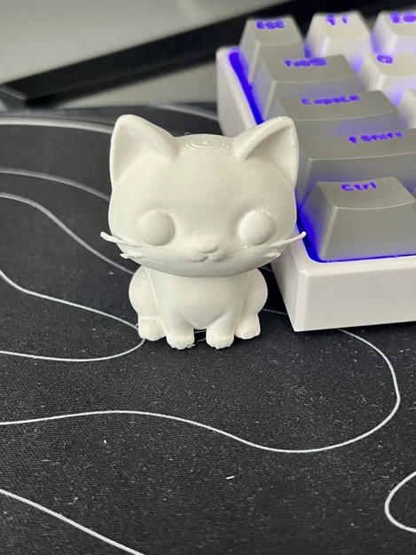Mô hình Mèo Chibi mượt mà (Có thể bán) - Mafecicek - Image 2