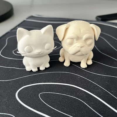 Mô hình Mèo Chibi mượt mà (Có thể bán) - Mafecicek