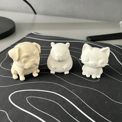 Capybara Chibi Đáng Yêu (Mẫu cho phép bán thương mại!)