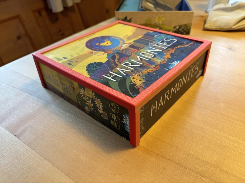 Khung bảo vệ cạnh hộp Boardgame thiết kế tham số thông minh - Image 1