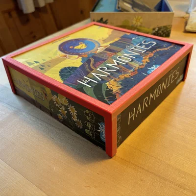 Khung bảo vệ cạnh hộp Boardgame thiết kế tham số thông minh