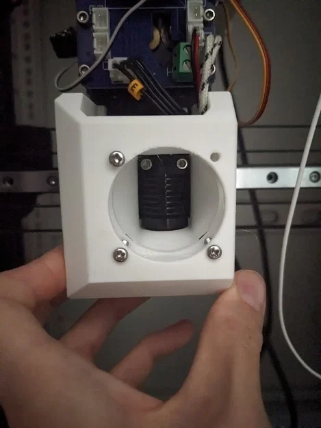 Nắp che Extruder Tenlog TL D3-Pro - Gá quạt đôi + Mount Microprobe tùy chọn - Image 3