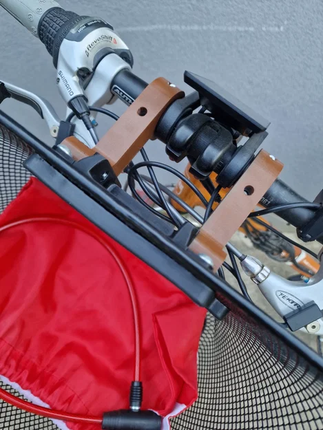 Giá đỡ giỏ xe đạp (Bicycle Basket Mount) cho ghi-đông 25mm - Image 2