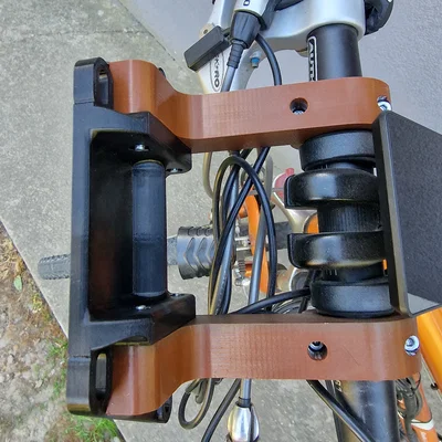 Giá đỡ giỏ xe đạp (Bicycle Basket Mount) cho ghi-đông 25mm