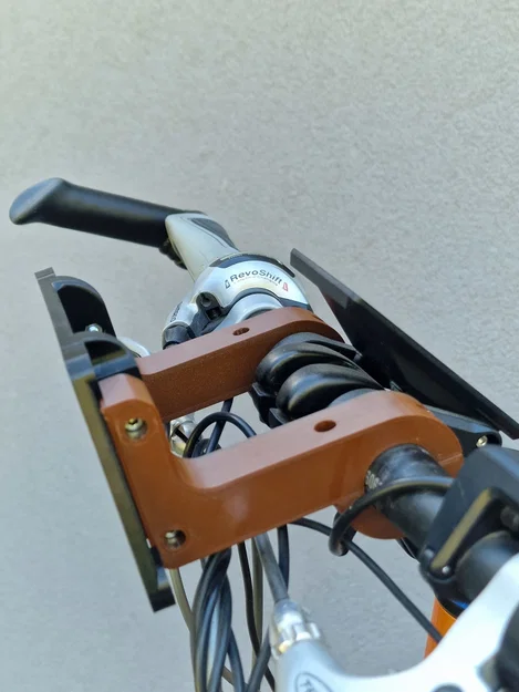 Giá đỡ giỏ xe đạp (Bicycle Basket Mount) cho ghi-đông 25mm - Image 4