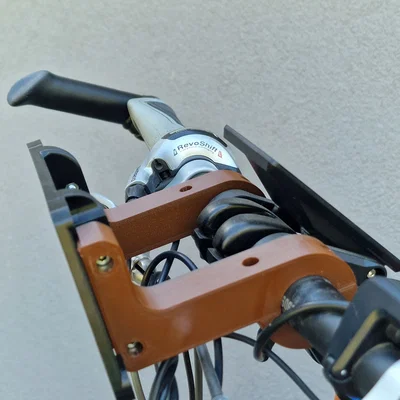 Giá đỡ giỏ xe đạp (Bicycle Basket Mount) cho ghi-đông 25mm