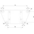 Giá đỡ giỏ xe đạp (Bicycle Basket Mount) cho ghi-đông 25mm - Thumbnail 6