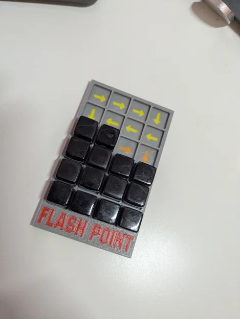 Khay theo dõi thiệt hại cho board game Flash Point Fire Rescue - Image 5