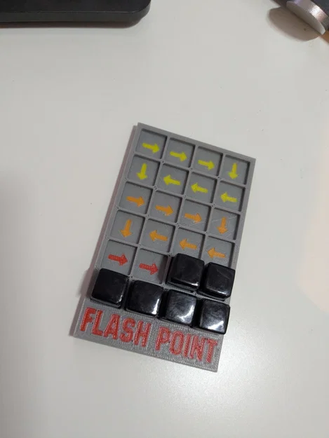 Khay theo dõi thiệt hại cho board game Flash Point Fire Rescue - Image 6