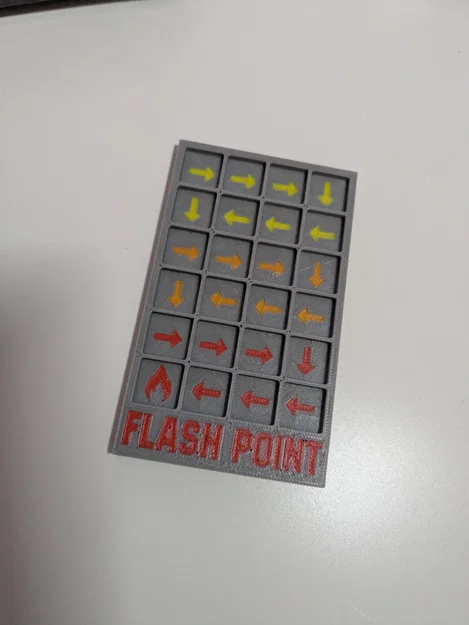 Khay theo dõi thiệt hại cho board game Flash Point Fire Rescue - Image 7