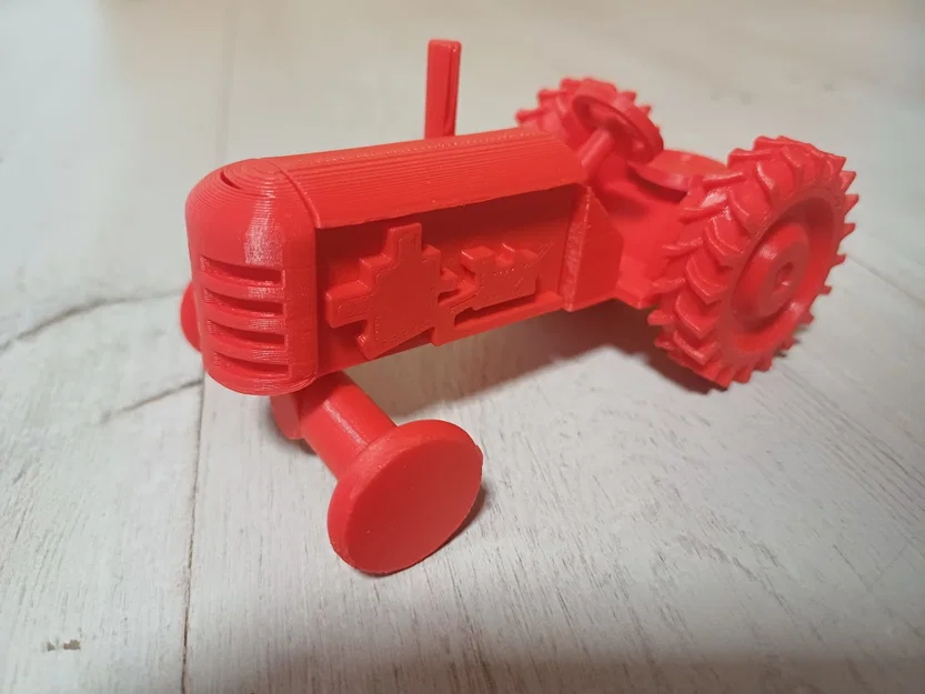 Mô hình đồ chơi máy cày mini - Image 1