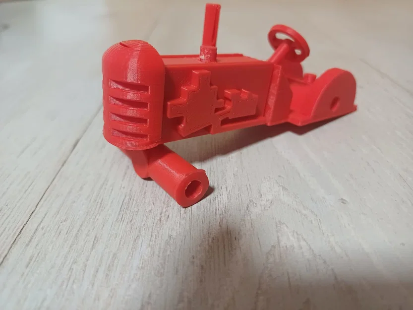 Mô hình đồ chơi máy cày mini - Image 6